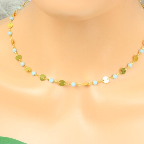 "Minimalist Necklace – Timeless, Elegant Jewelry for Her, MAR092014 - Picture 9 of 10